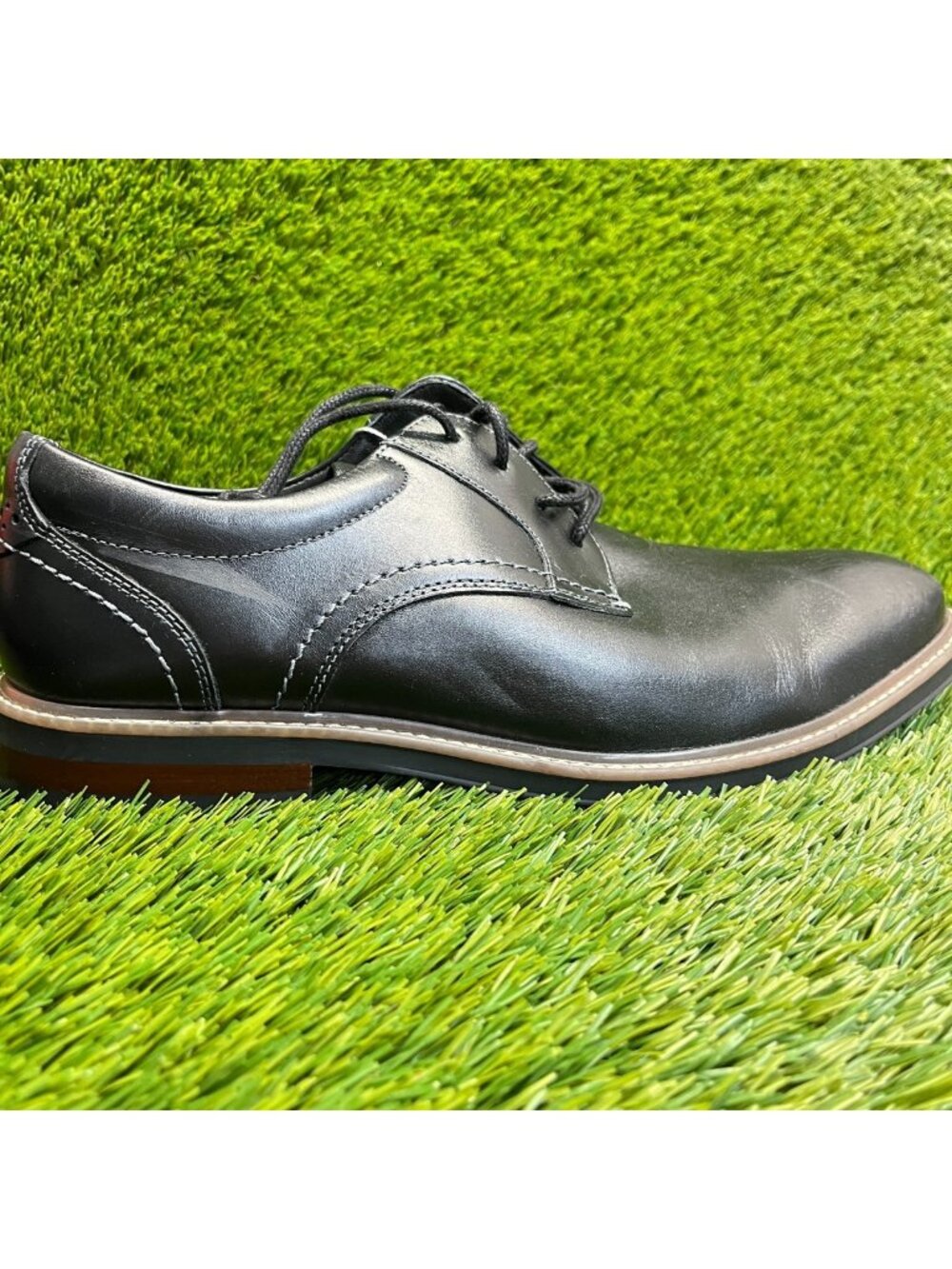 Nunn Bush‎ Westwood Mens Size 11 Black Casual Classic Leather Oxford Dress Shoes